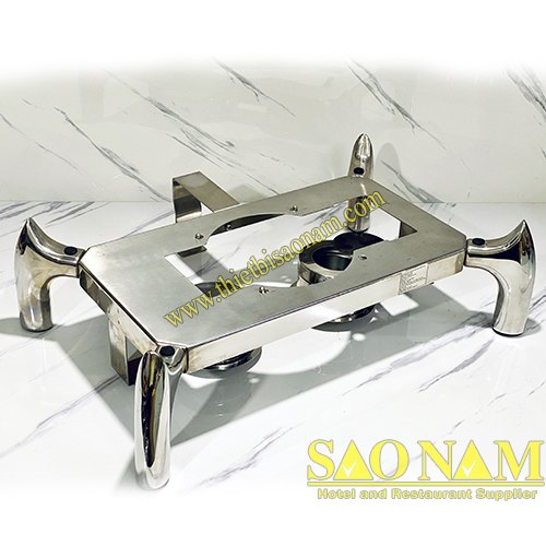 khung chân Nồi Hâm Thức Ăn Hcn Nắp Kiếng SN#520010
