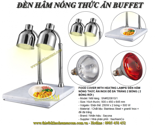 Đèn Hâm Nóng Thức Ăn