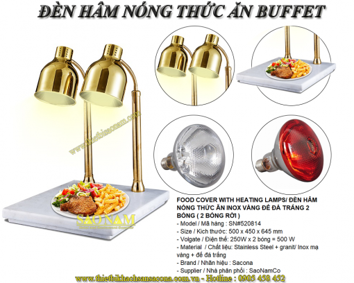 đèn hâm nóng thức ăn