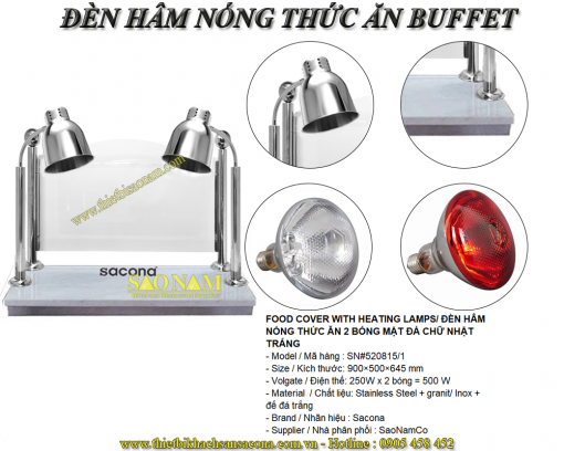 Đèn Hâm Nóng Thức Ăn