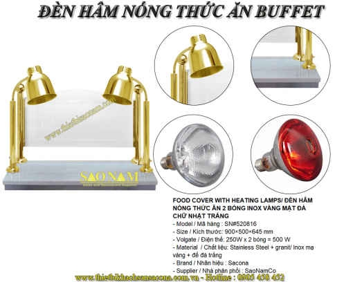 Đèn Hâm Nóng Thức Ăn