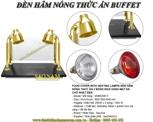 Đèn Hâm Nóng Thức Ăn