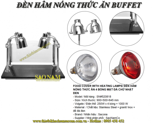 Đèn Hâm Nóng Thức Ăn