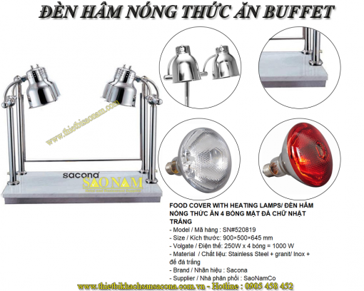 Đèn Hâm Nóng Thức Ăn