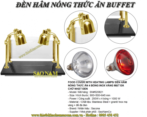 Đèn Hâm Nóng Thức Ăn