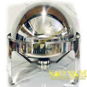 Nồi Hâm Thức Ăn Tròn Chân Inox SN#520031