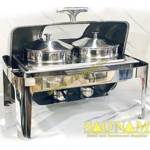 Nồi Hâm Cháo - Soup HCN Nắp Kiếng SN#520056