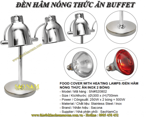 Đèn Hâm Nóng Thức Ăn