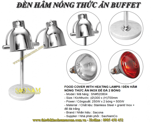 Đèn Hâm Nóng Thức Ăn