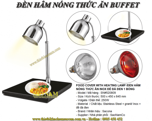 đèn hâm nóng thức ăn