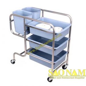 Xe Thu Dọn Thức Ăn SN#520097