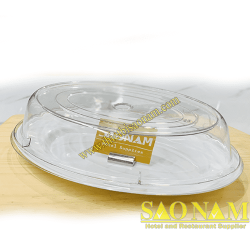 Nắp Chụp Thức Ăn Nhựa Oval SN#520561