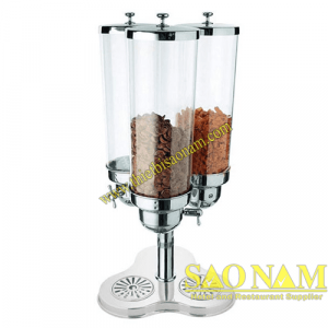 Bình Đựng Ngũ Cốc 4L 3 Ngăn SN#520607