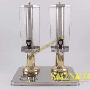 Bình Đựng Nước Trái Cây 2 Ngăn ( hình bát giác ) SN#520713