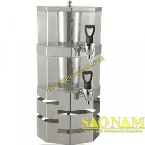 Bình Đựng Nước Trái Cây 2 Ngăn ( hình bát giác) SN#520715