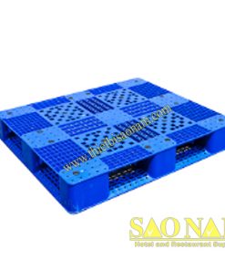 Pallet Nhựa Liền Khối 1 Mặt 402 SN#620402