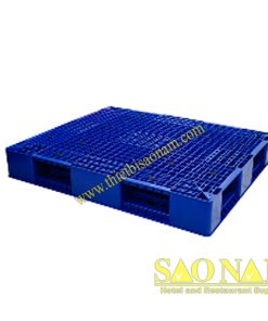 Pallet Nhựa Liền Khối 2 Mặt 403 SN#620403