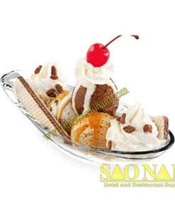 Delight Banana Split Dish P02616