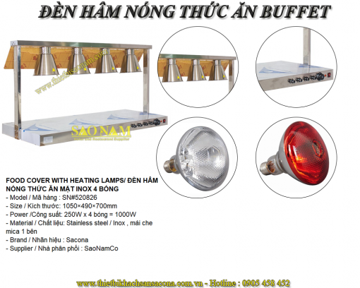 Đèn Hâm Nóng Thức Ăn