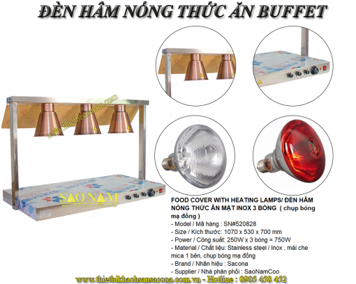 Đèn Hâm Nóng Thức Ăn
