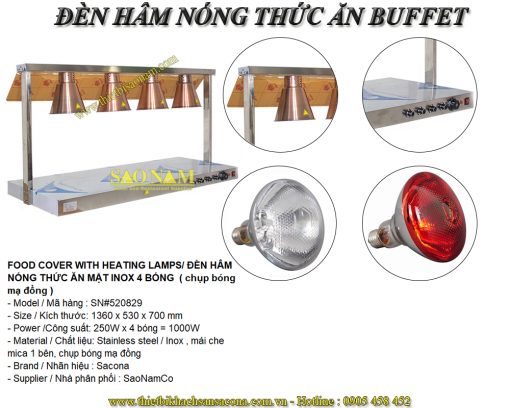 Đèn Hâm Nóng Thức Ăn