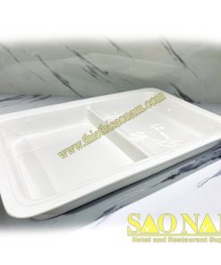 Khay GN Sứ HCN 1/1 2 Ngăn SN#520215