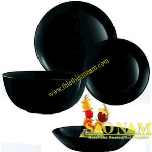 Bộ Tô Chén Dĩa Luminarc Diwali Black