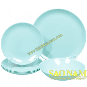 Bộ Tô Chén Dĩa Luminarc Diwali Light Turquoise