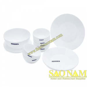 Bộ Tô Chén Dĩa Luminarc Evolution Trắng