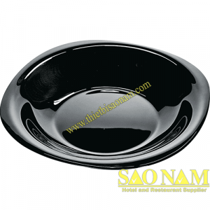 ĐĨA SÂU THỦY TINH LUMINARC CARINE ĐEN H3661