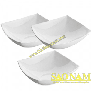 TÔ TT LUMINARC WHITE QUADRATO RIMMED
