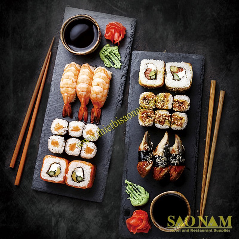 Khay Đá Trưng Bày Sushi