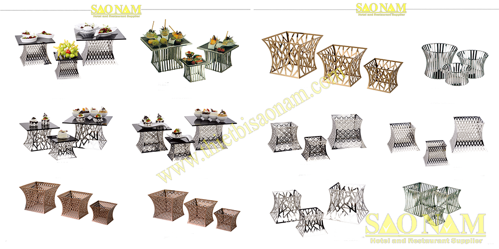 Chân Đế Trang Trí Món Ăn