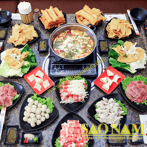 Bộ Tô Chén Dĩa Melamine
