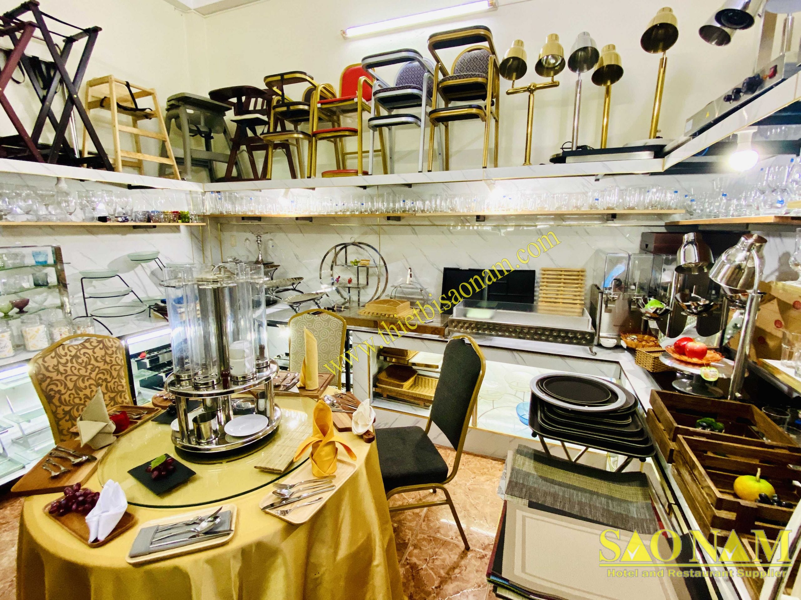 Showroom Sao Nam - Thiết Bị Khách Sạn