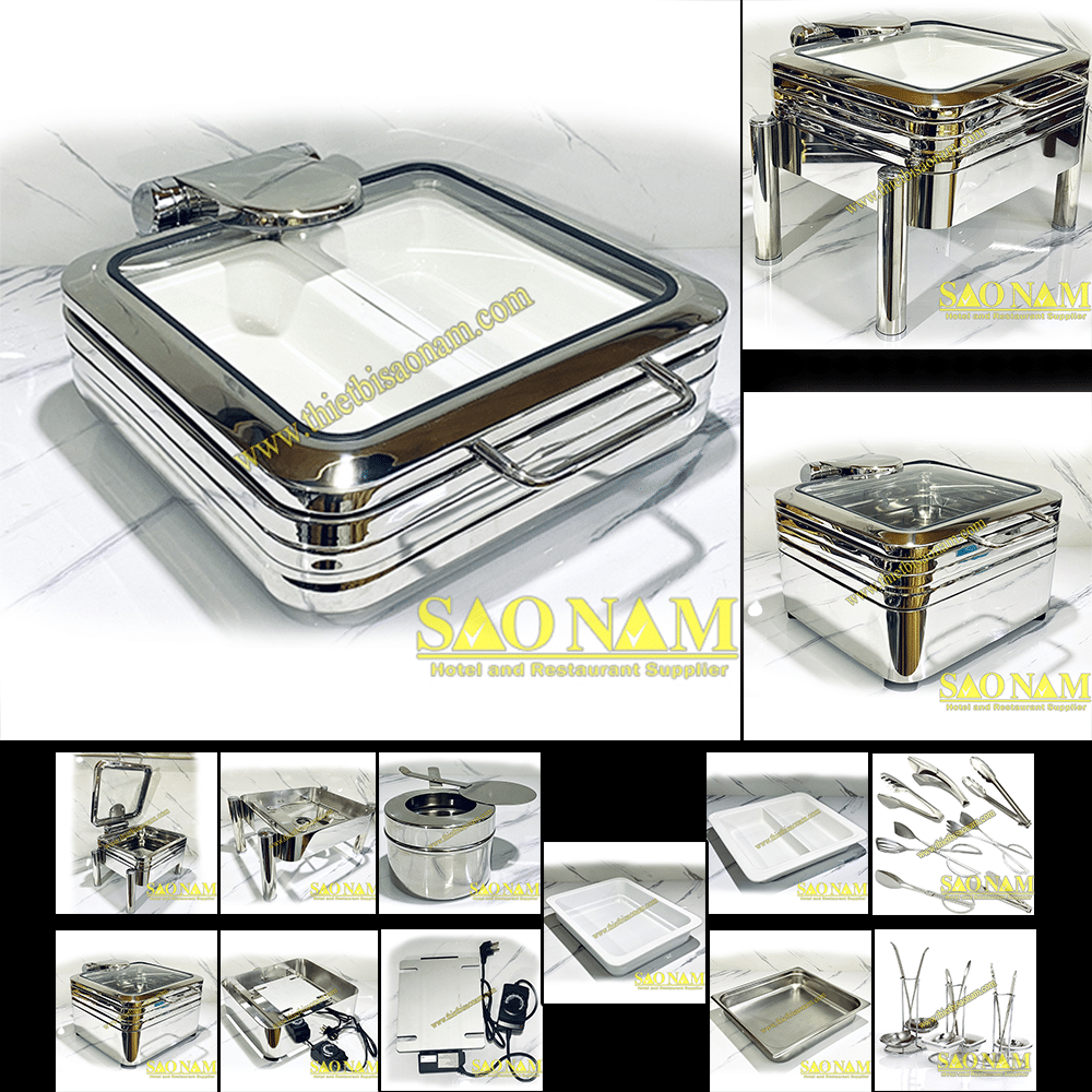 nồi hâm thức ăn buffet