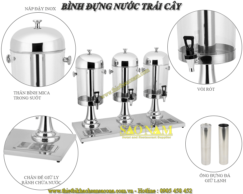 Binh Đựng Nước Trái Cây