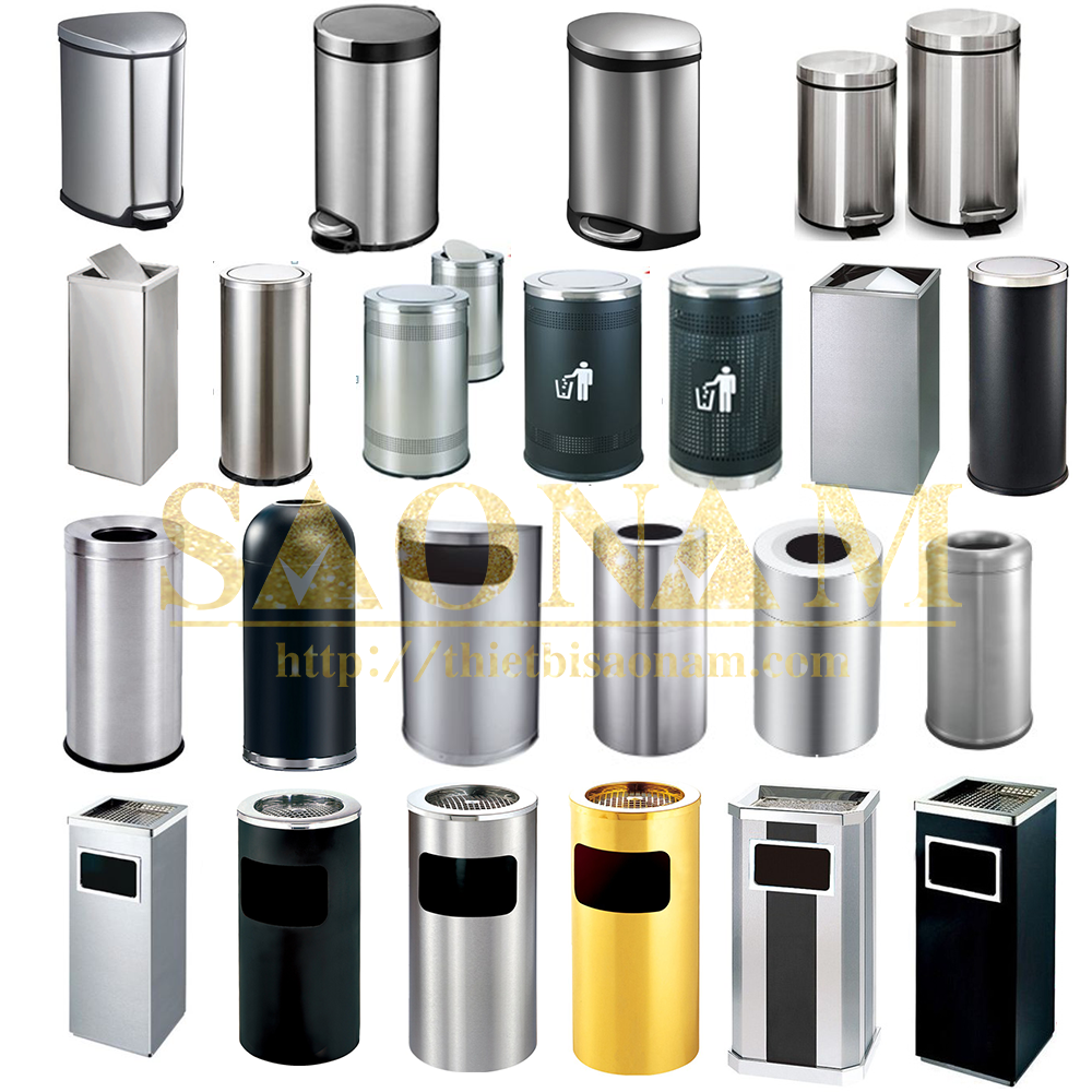 Thùng rác Inox