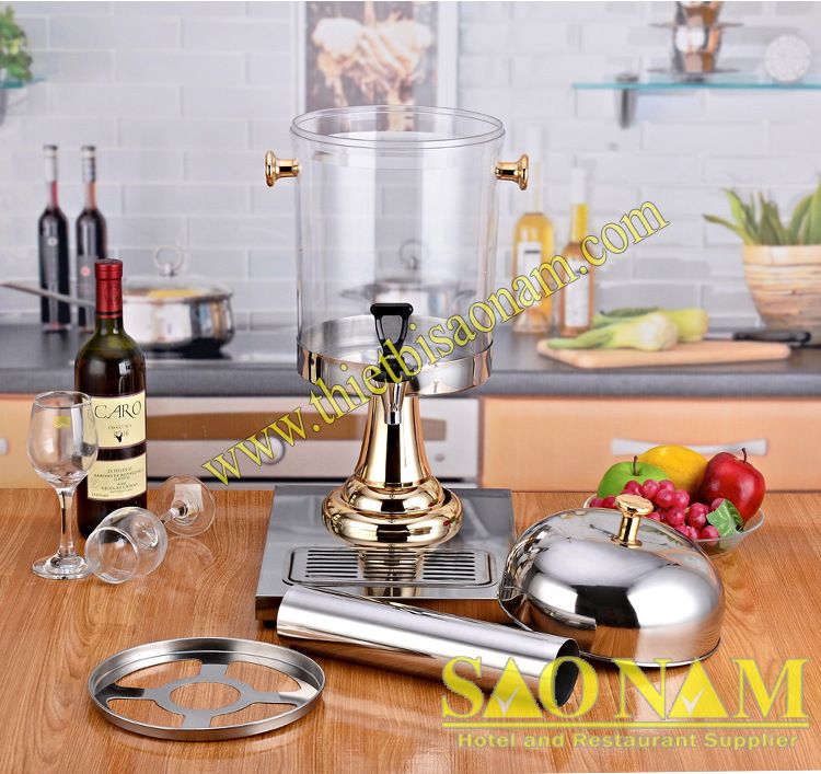 Các bộ phận của bình đựng trà sữa, nước ép trái cây