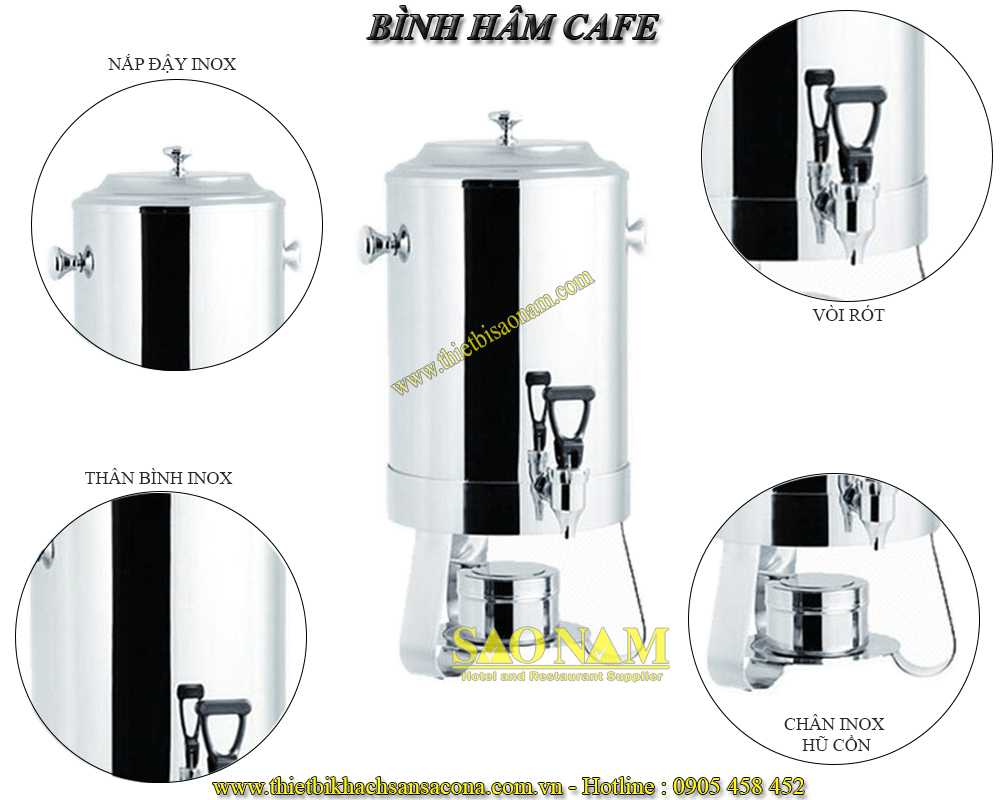 Bình Hâm Trà Café SN#520188