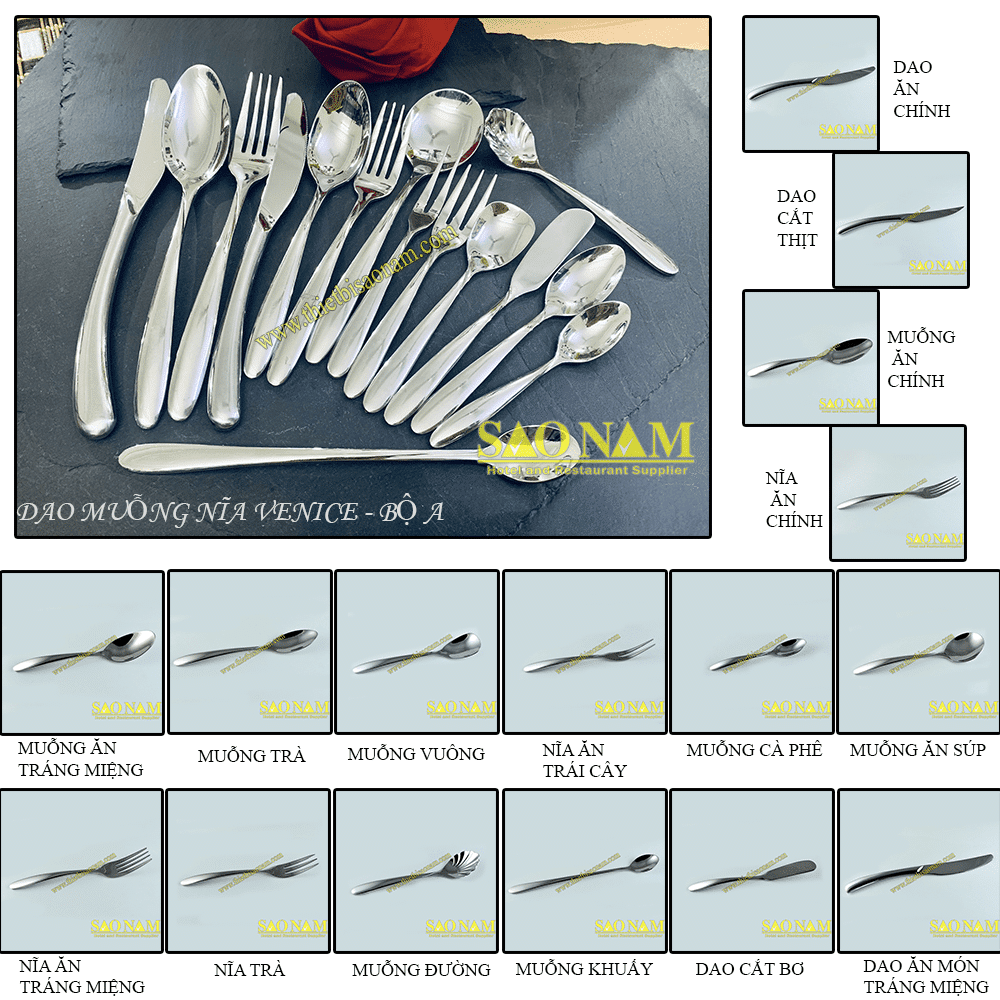 DAO MUỖNG NĨA VENICE - BỘ A