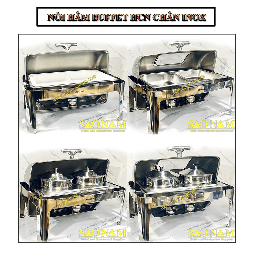 Nồi hâm buffet hcn chân trắng Nồi hâm buffet hcn chân trắng