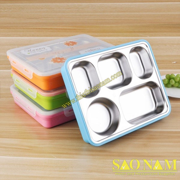 Khay Inox Đựng Thức Ăn