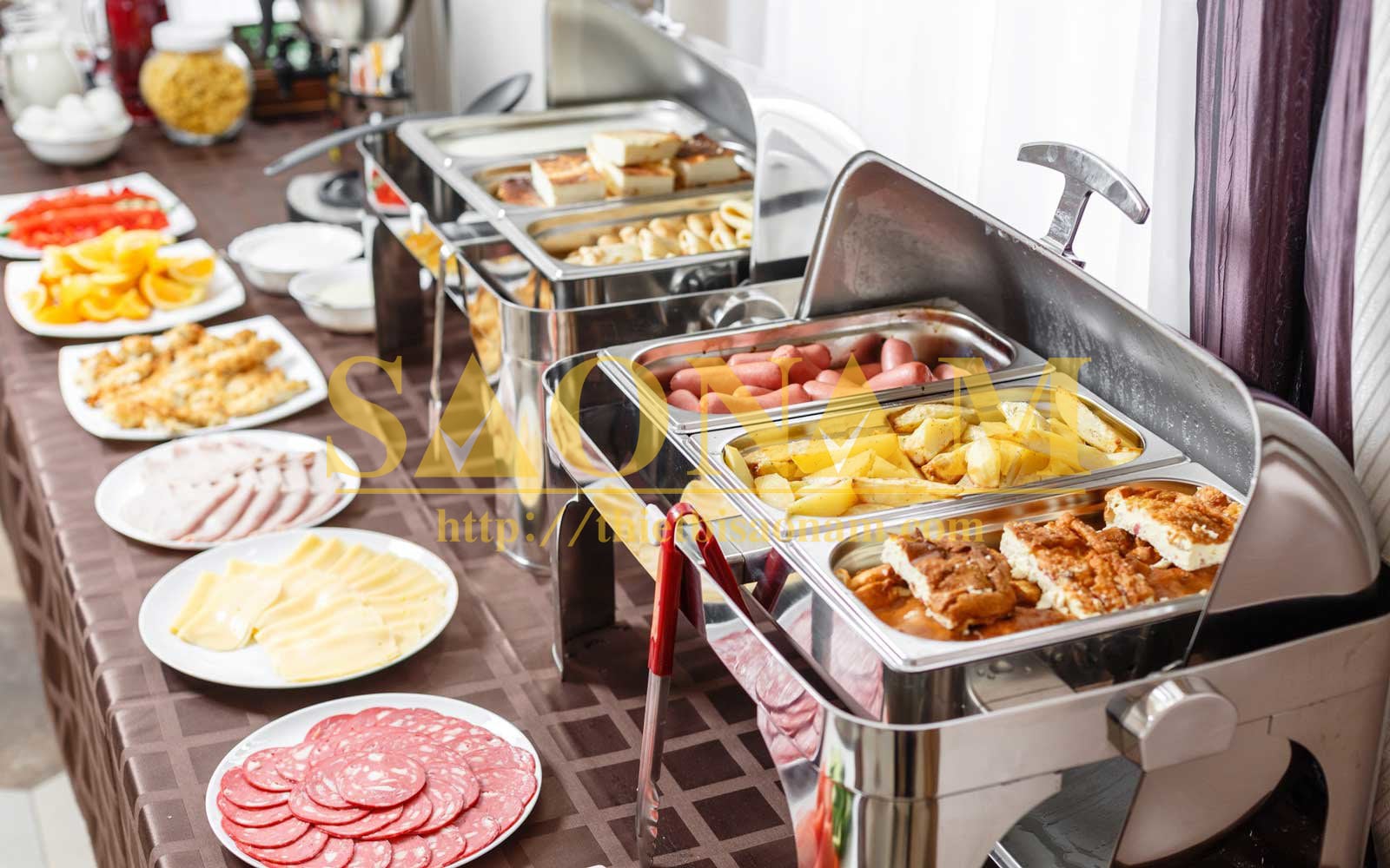 Nồi hâm buffet - dụng cụ tiệc buffet Nồi hâm buffet - dụng cụ tiệc buffet