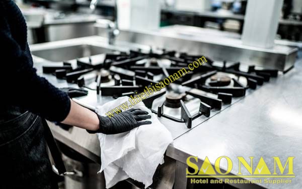 Vệ sinh bếp gas công nghiệp