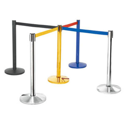 cột chắn inox dây căng