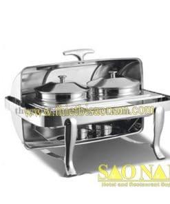 Nồi Hâm Cháo - Soup Sacona Hình Chữ Nhật Nắp Kiếng SN#520881