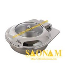 Nồi Hâm Thức Ăn Sacona Tròn Nắp Kiếng SN#520893/1