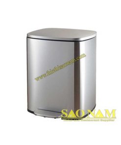 Thùng Rác Inox Chân Đạp Chống Ồn Chữ Nhật SN#524840