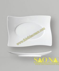 Dĩa Chữ Nhật Cong Vành SQS18300-SQS8300